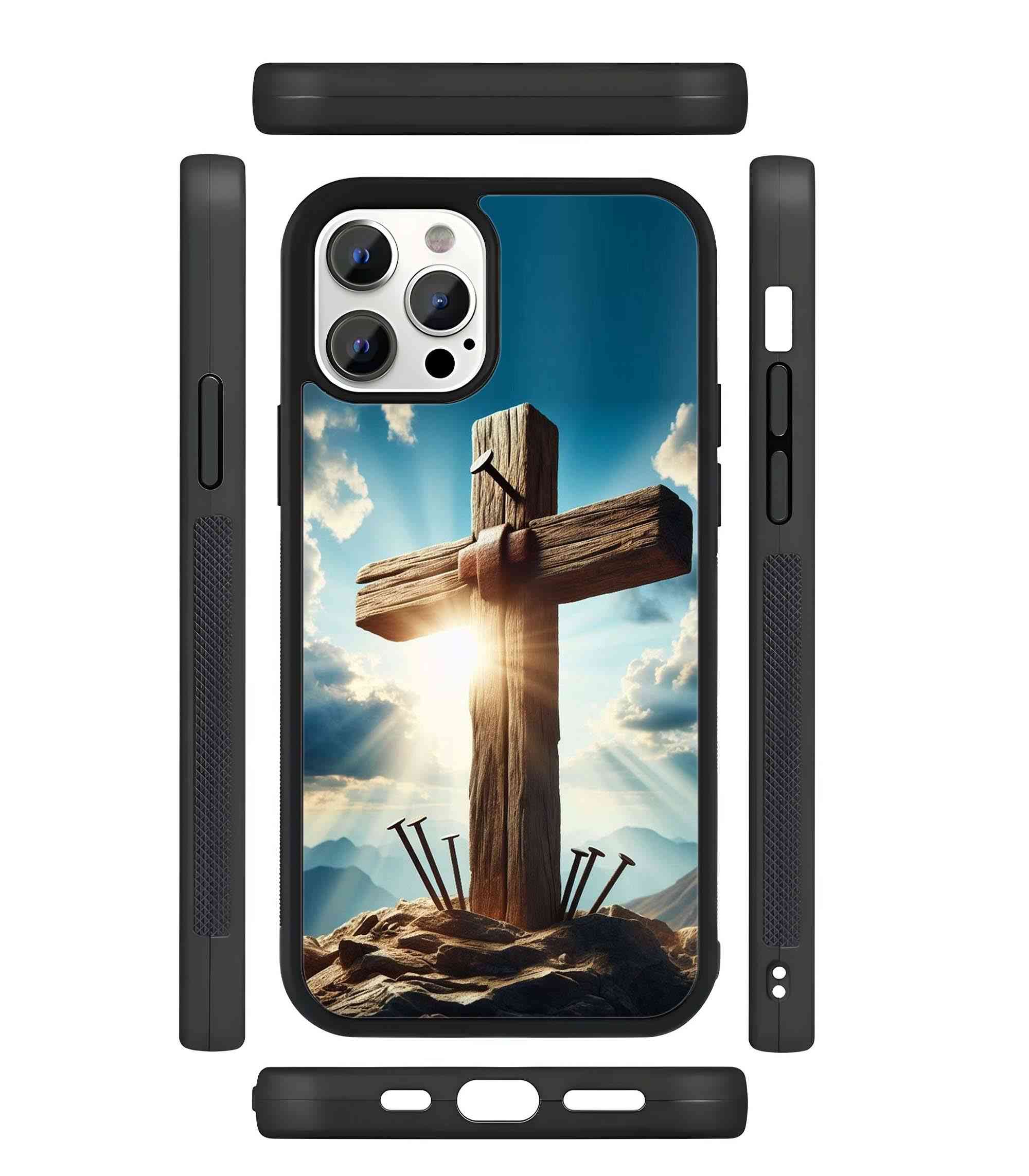 Cross Christian 2D Rubber Mobile Back Cover Cross Christian 2D Rubber Mobile Back Cover