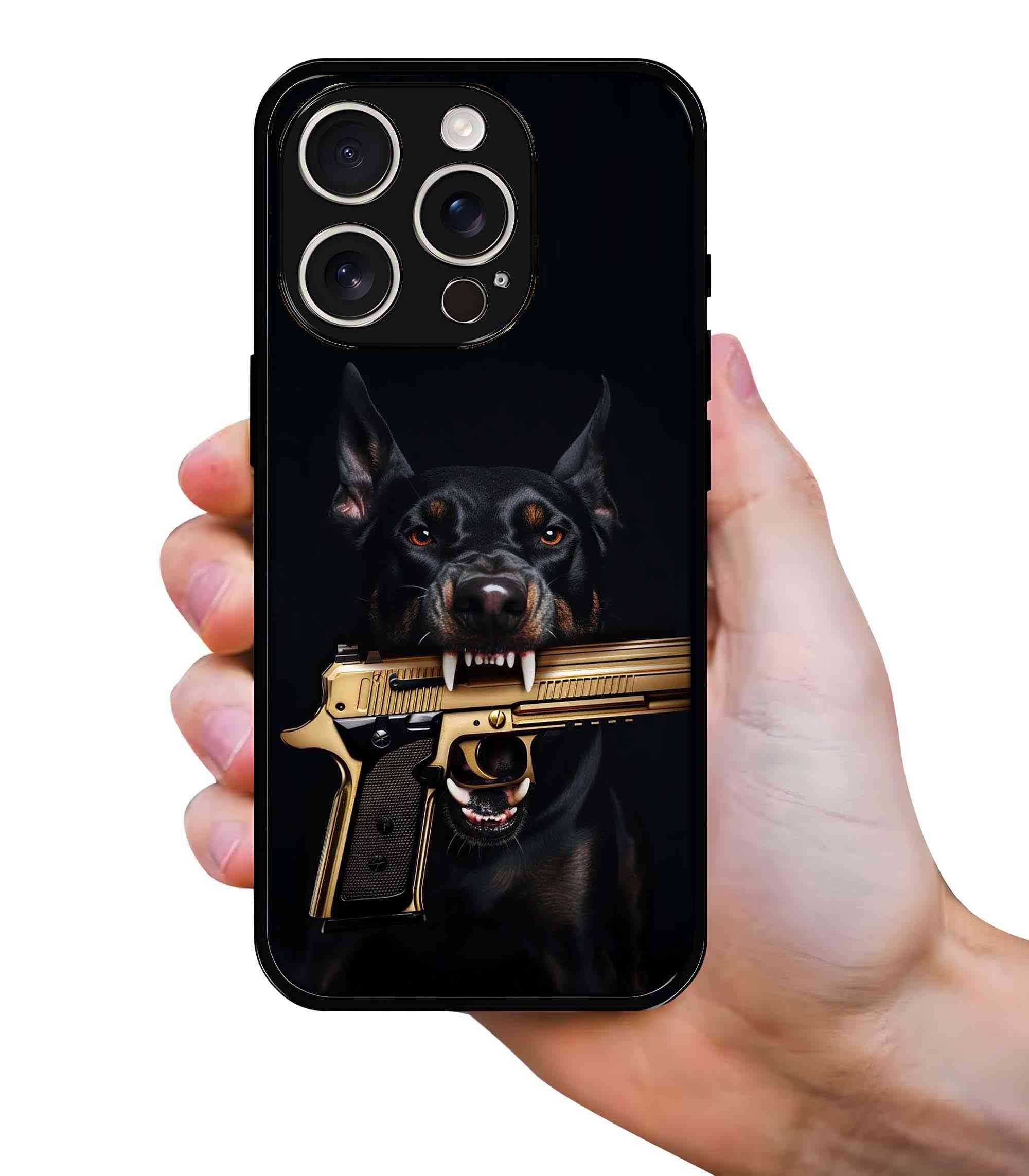 Dangerous Dog 2D Rubber Mobile Back Cover Dangerous Dog 2D Rubber Mobile Back Cover