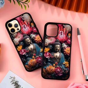 God Buddha 2D Rubber Mobile Back Cover
