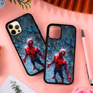 I am Spiderman 2D Rubber Mobile Back Cover