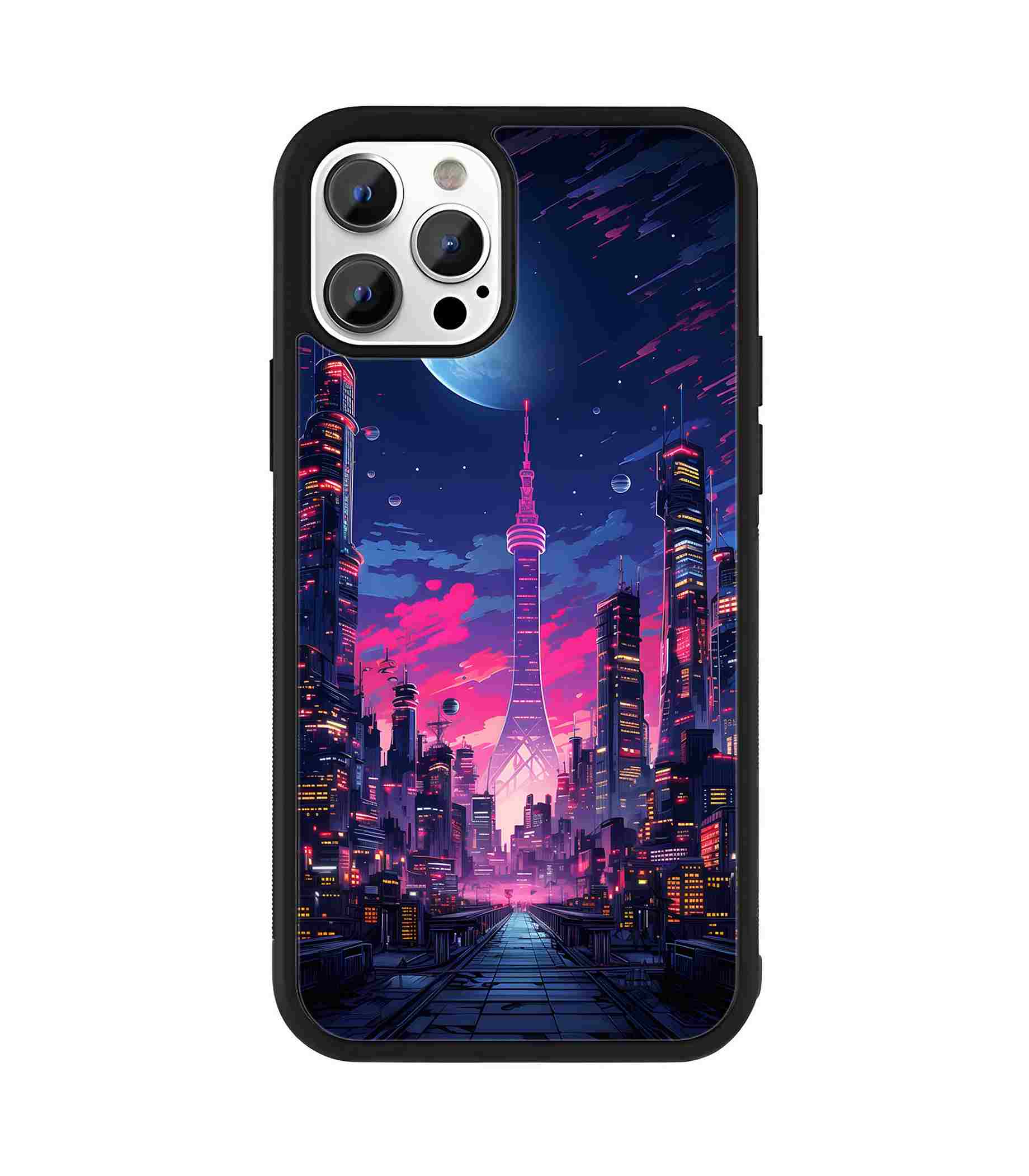 City 2D Rubber Mobile Back Cover City 2D Rubber Mobile Back Cover