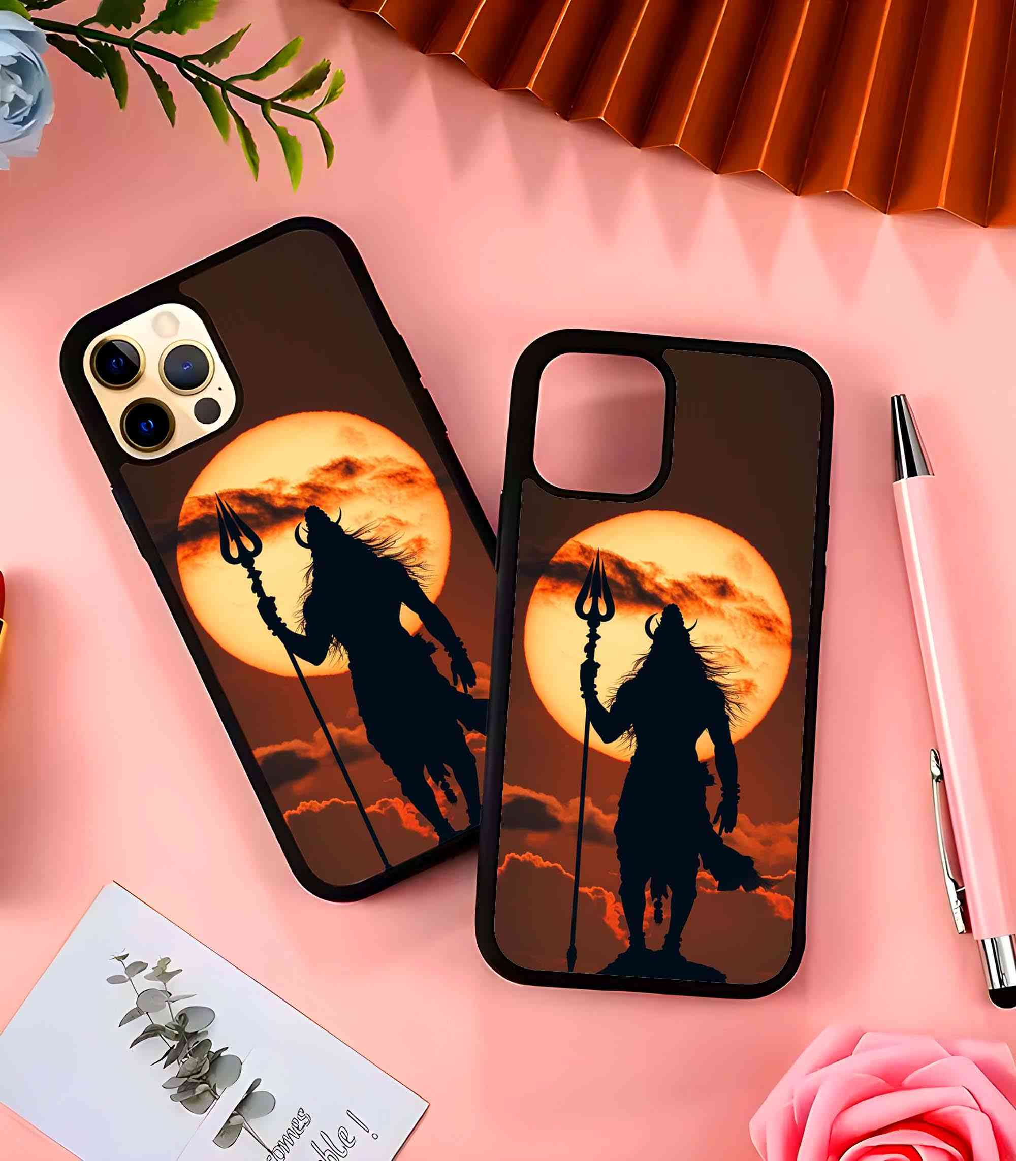 God of Gods Shiva 2D Rubber Mobile Back Cover