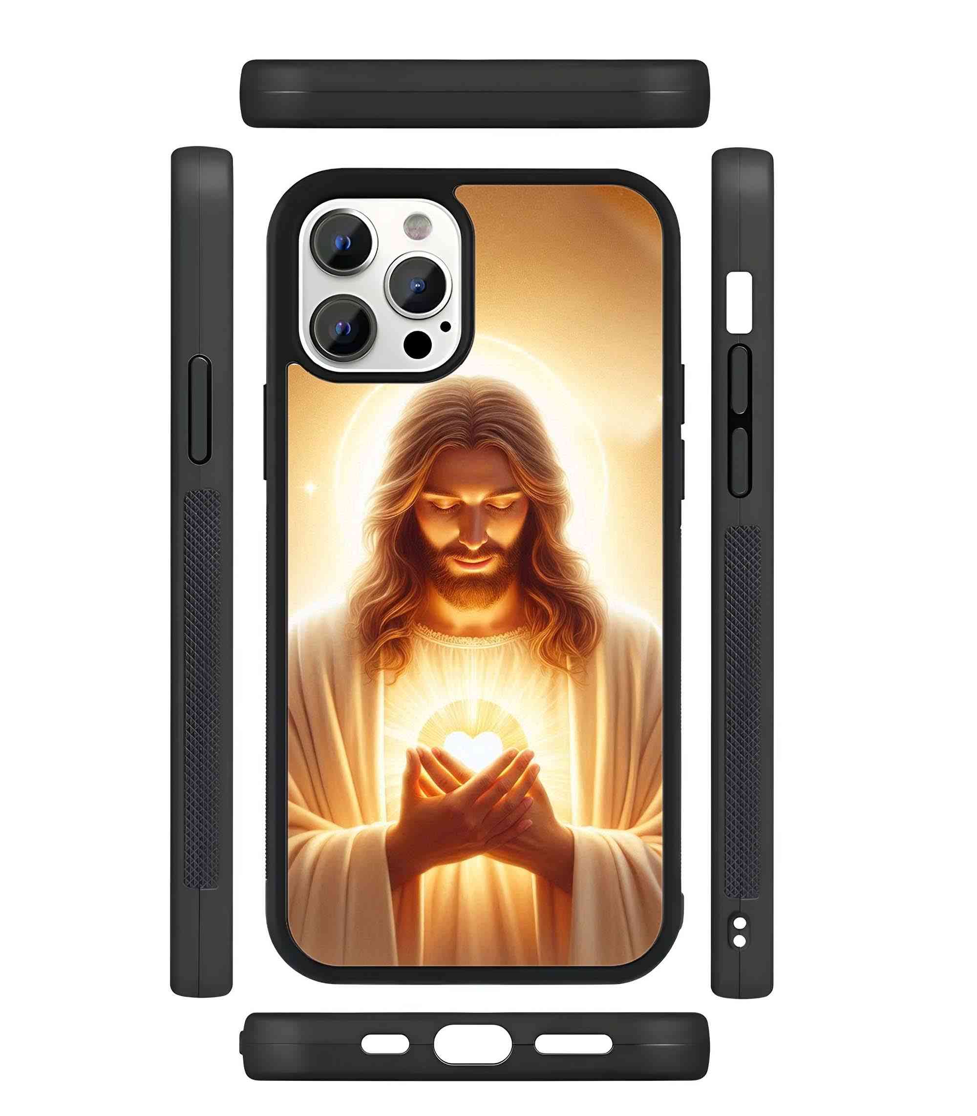 Jesus 2D Rubber Mobile Back Cover Jesus 2D Rubber Mobile Back Cover