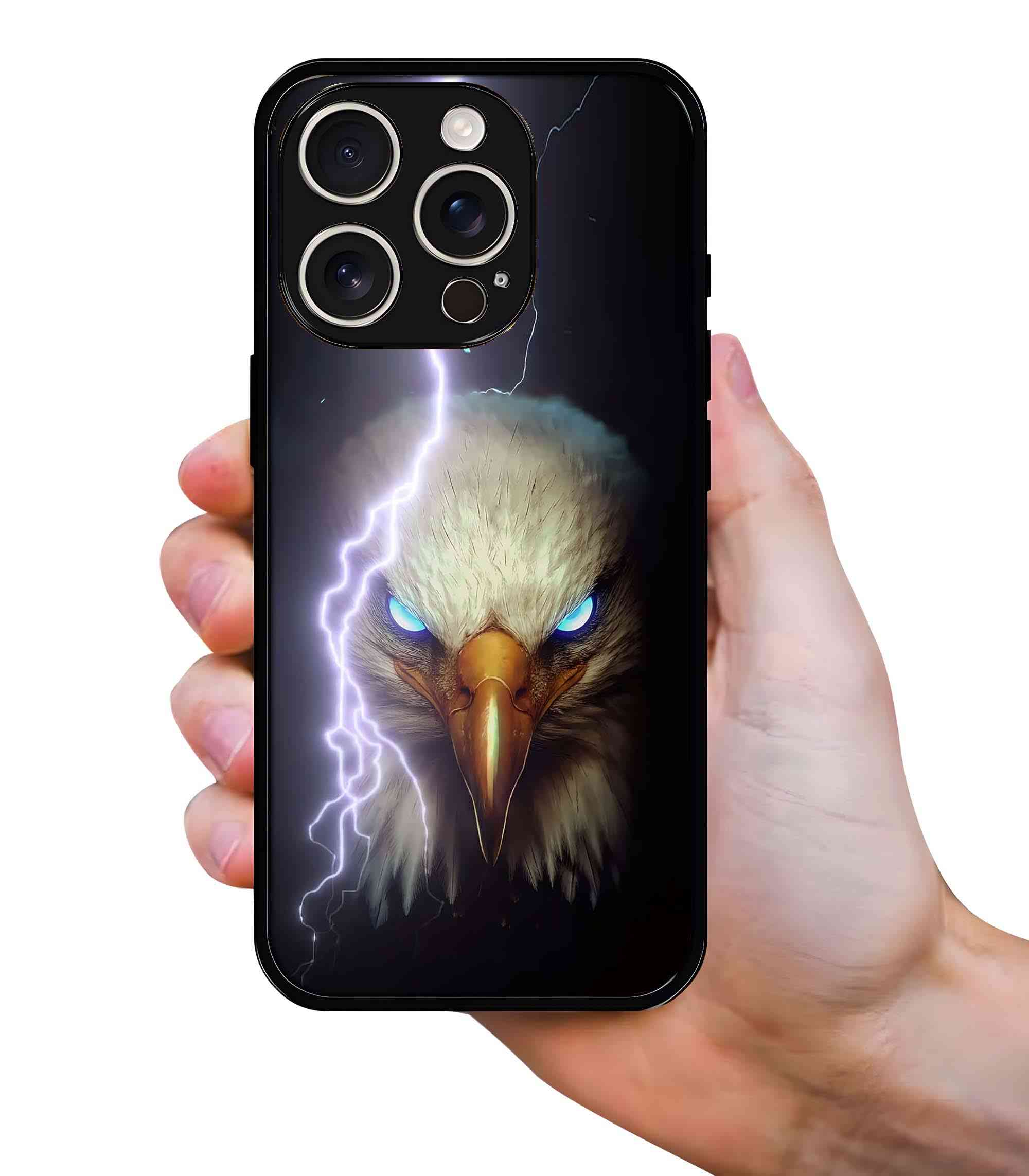 Electro Golden Eagle 2D Rubber Mobile Back Cover Electro Golden Eagle 2D Rubber Mobile Back Cover