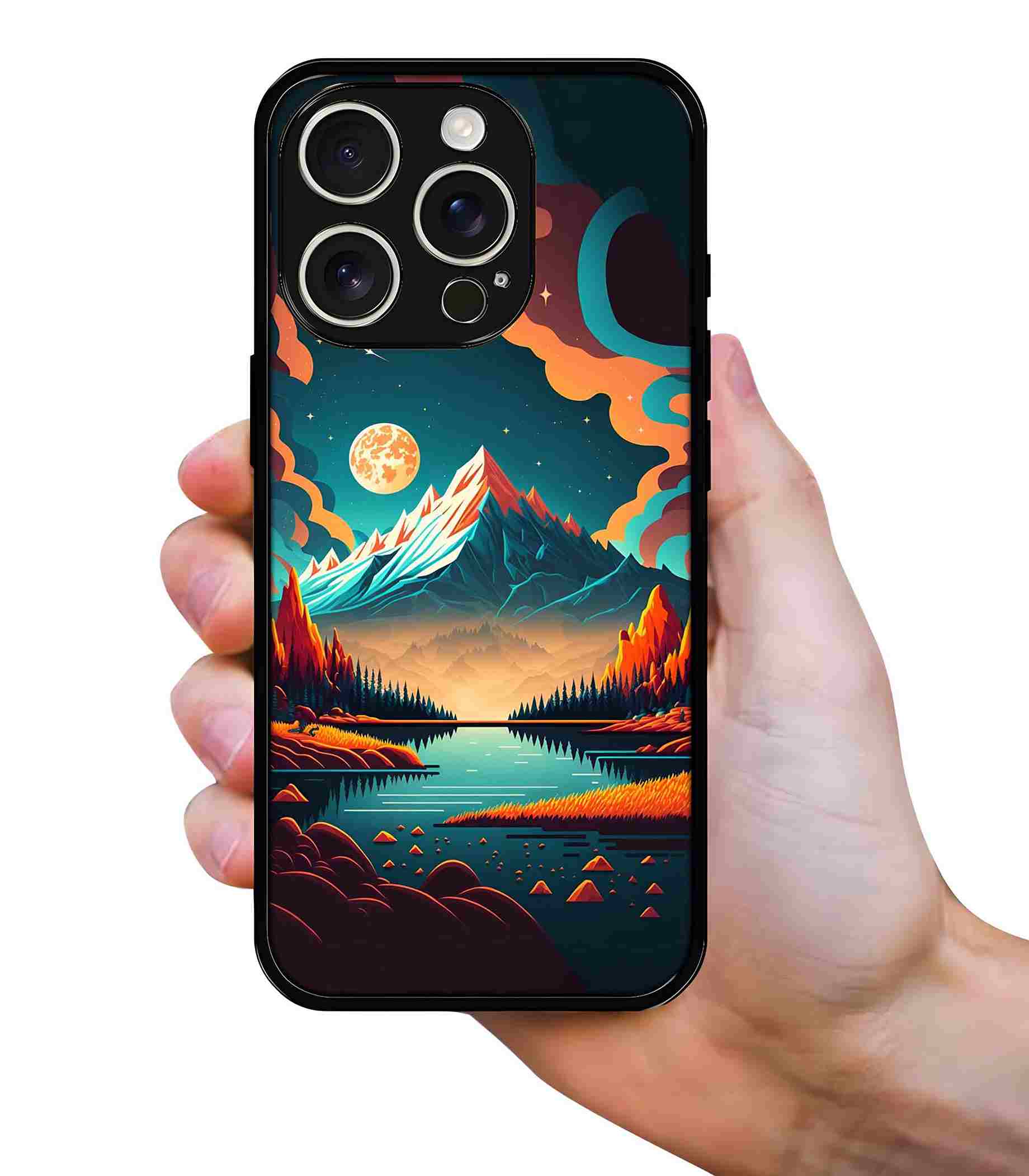 Hush Haven 2D Rubber Mobile Back Cover Hush Haven 2D Rubber Mobile Back Cover