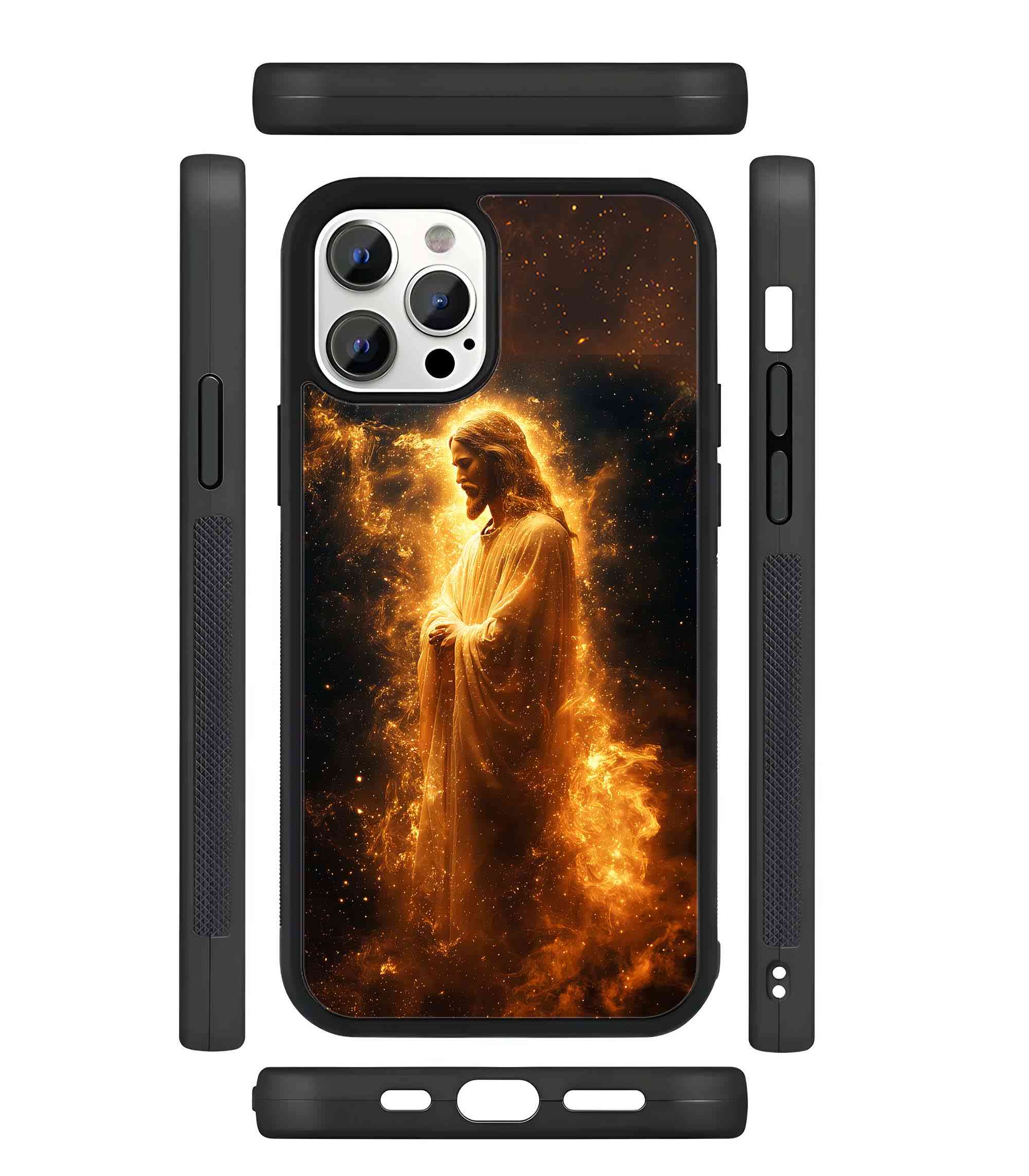 Jesus Shine 2D Rubber Mobile Back Cover