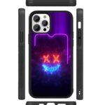 Neon Mask 2D Rubber Mobile Back Cover