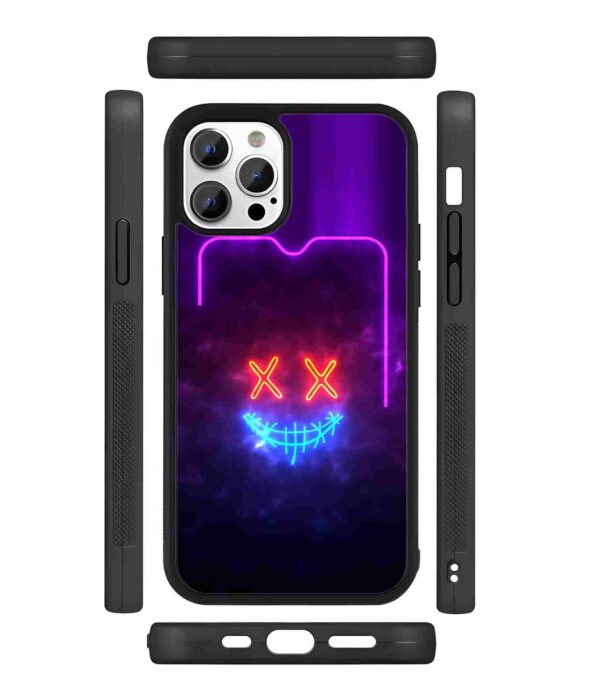 Neon Mask 2D Rubber Mobile Back Cover