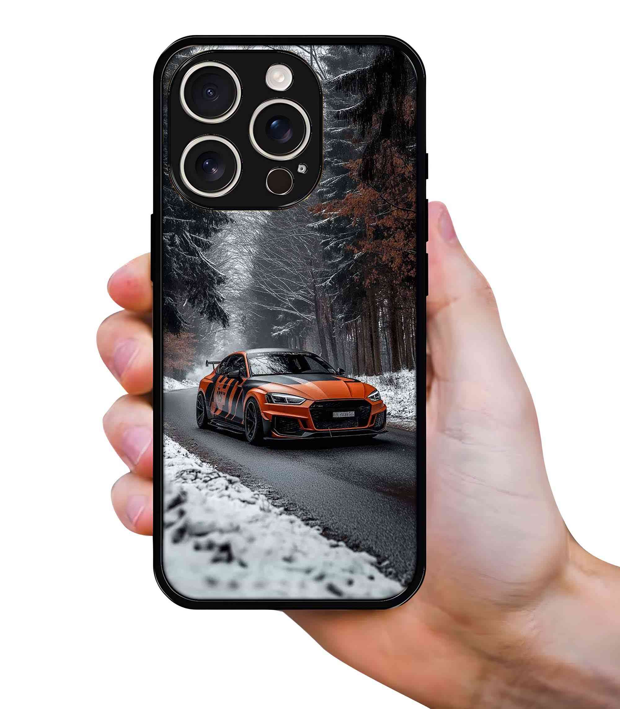 Audi Sports 2D Rubber Mobile Back Cover