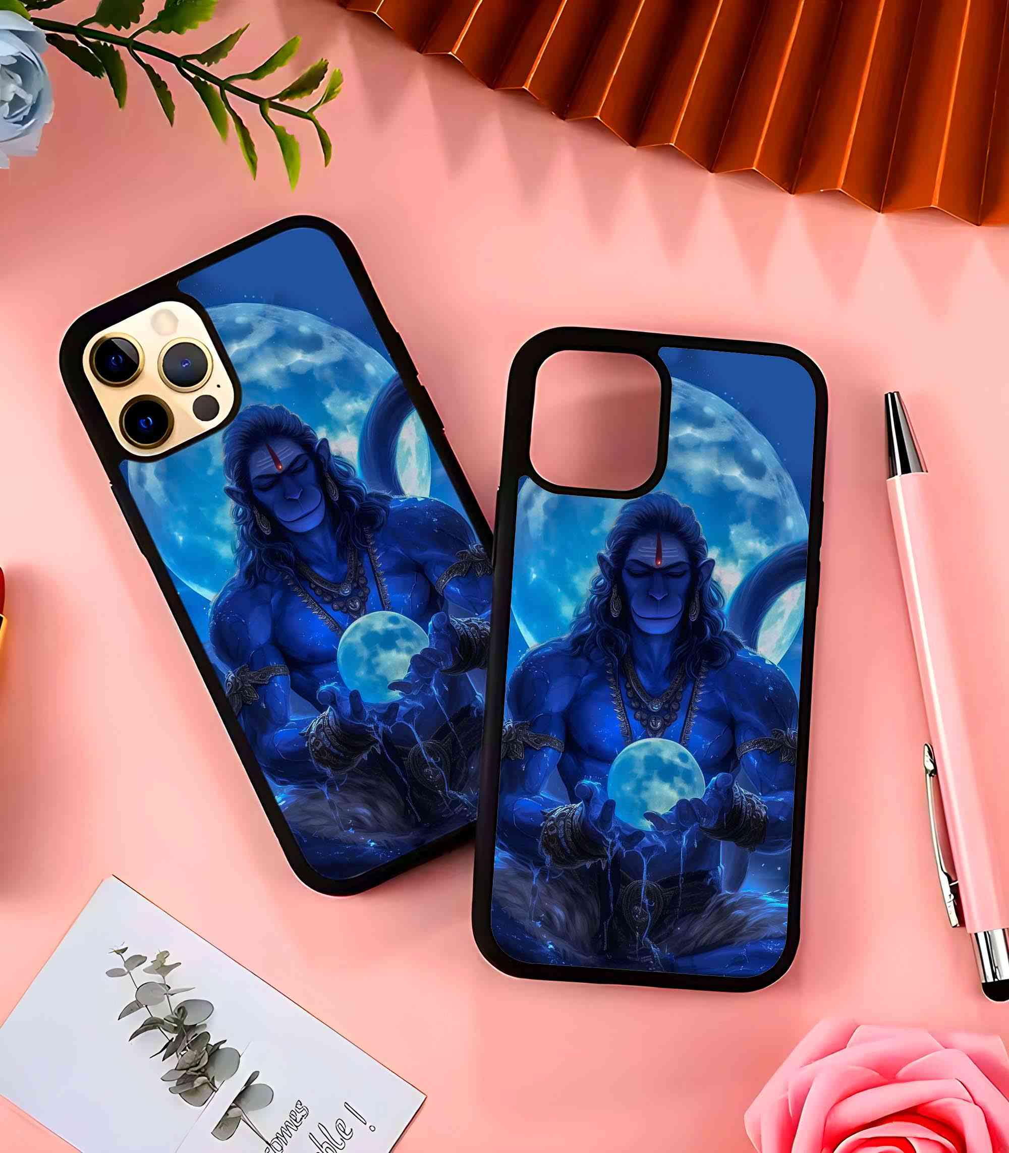 Hanuman God 2D Rubber Mobile Back Cover Hanuman God 2D Rubber Mobile Back Cover