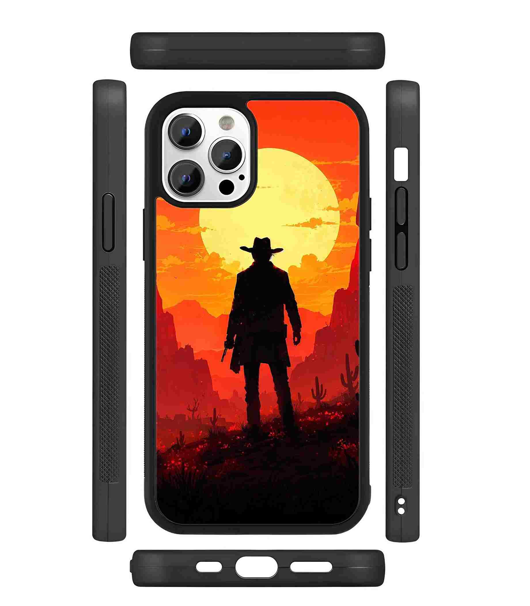 RDR 3 2D Rubber Mobile Back Cover