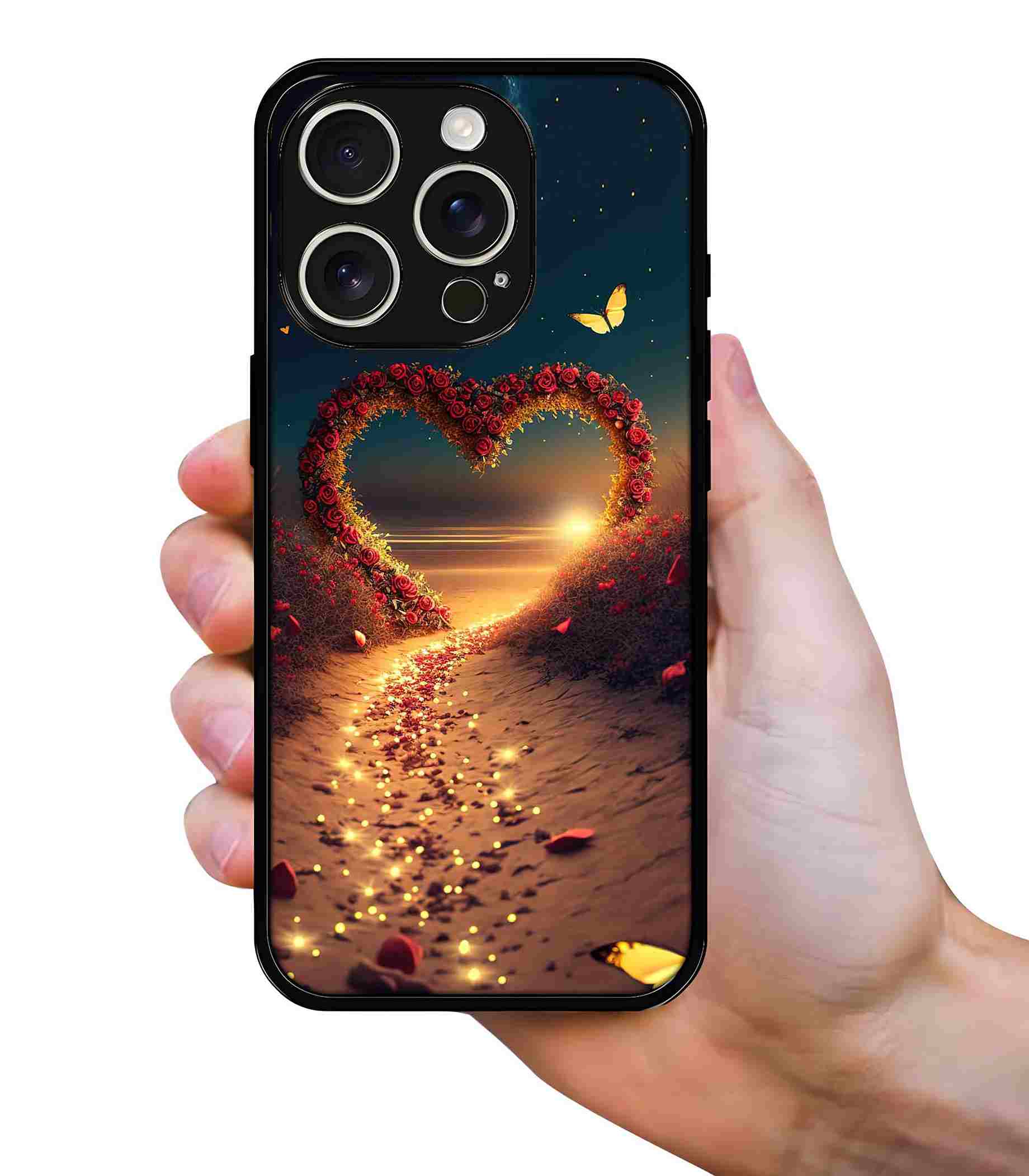 Path of Love 2D Rubber Mobile Back Cover Path of Love 2D Rubber Mobile Back Cover