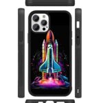 Space Shuttle 2D Rubber Mobile Back Cover