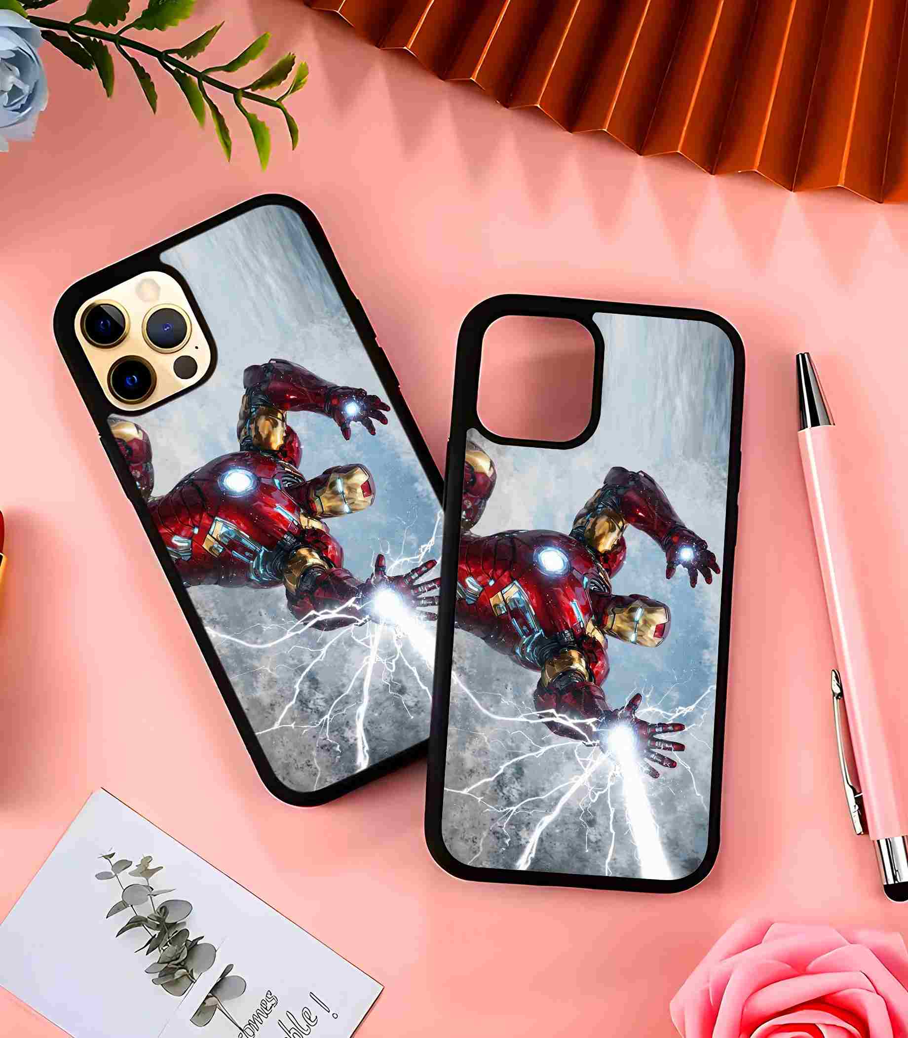Iron Man Repulsors 2D Rubber Mobile Back Cover