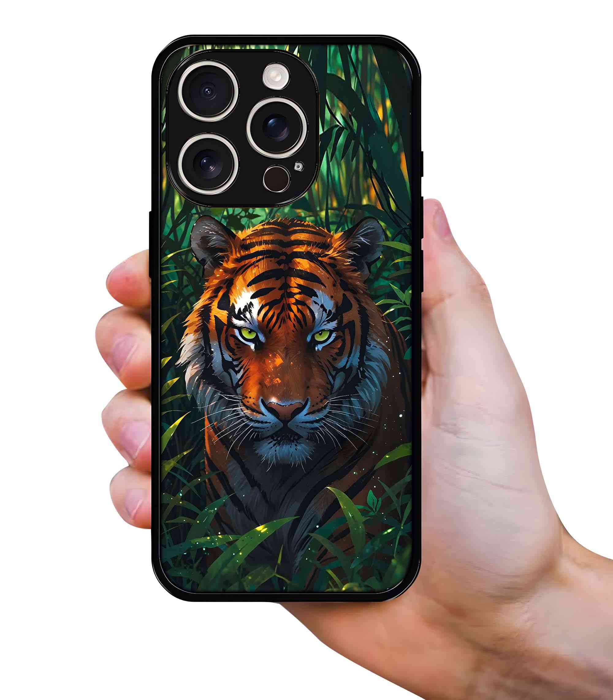 Jungle King Tiger 2D Rubber Mobile Back Cover Jungle King Tiger 2D Rubber Mobile Back Cover