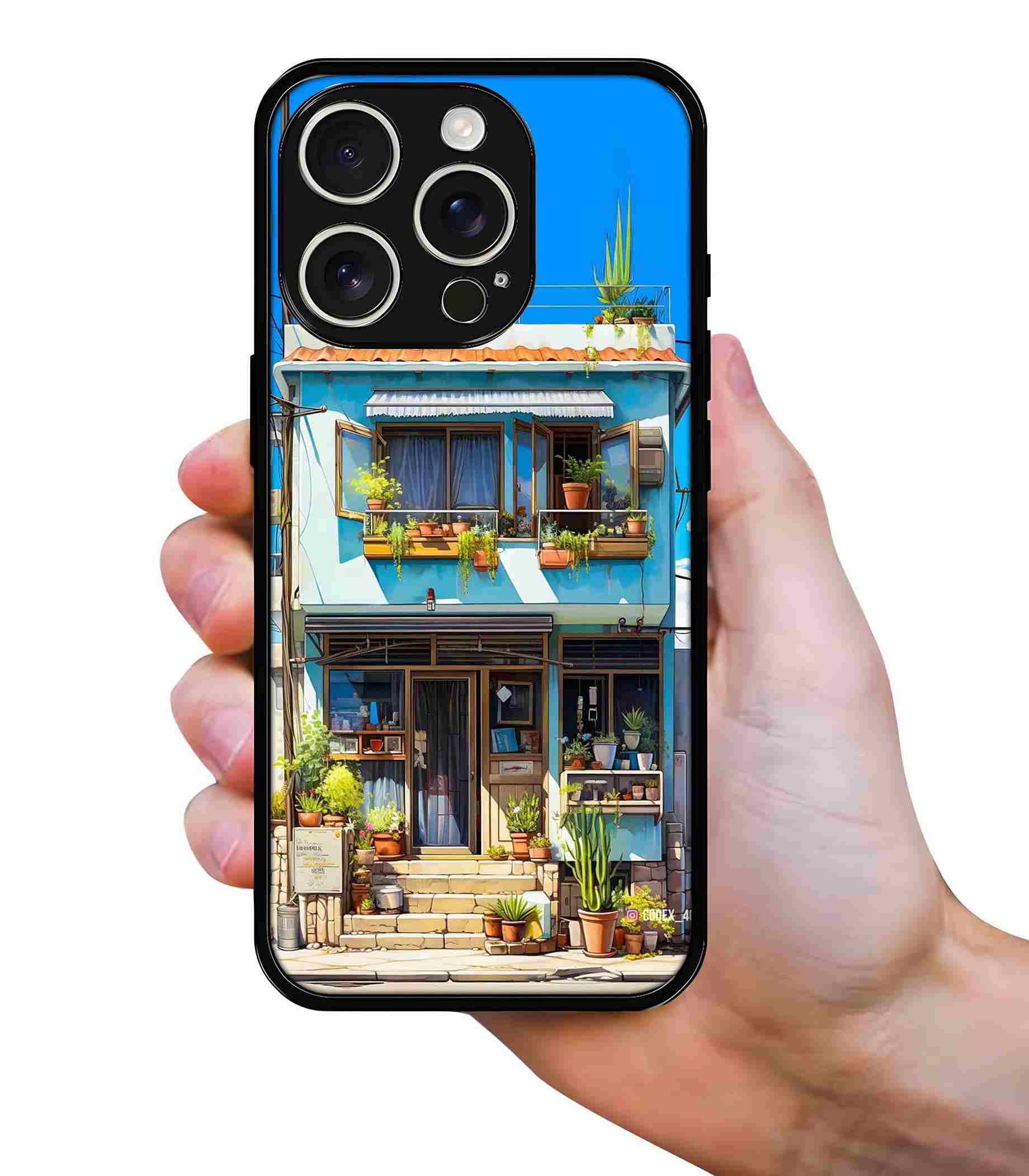 Tiny Home Shop 2D Rubber Mobile Back Cover Tiny Home Shop 2D Rubber Mobile Back Cover