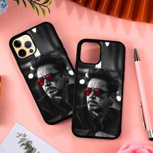 Legend Tony Stark 2D Rubber Mobile Back Cover