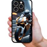 Hyper Rider 2D Rubber Mobile Back Cover