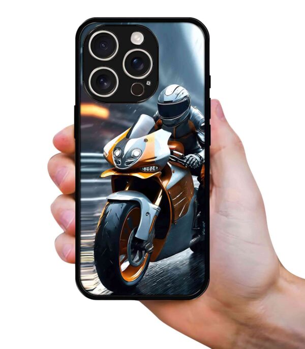 Hyper Rider 2D Rubber Mobile Back Cover