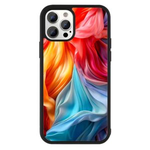 Colorful Fabric Abstract 2D Rubber Mobile Back Cover