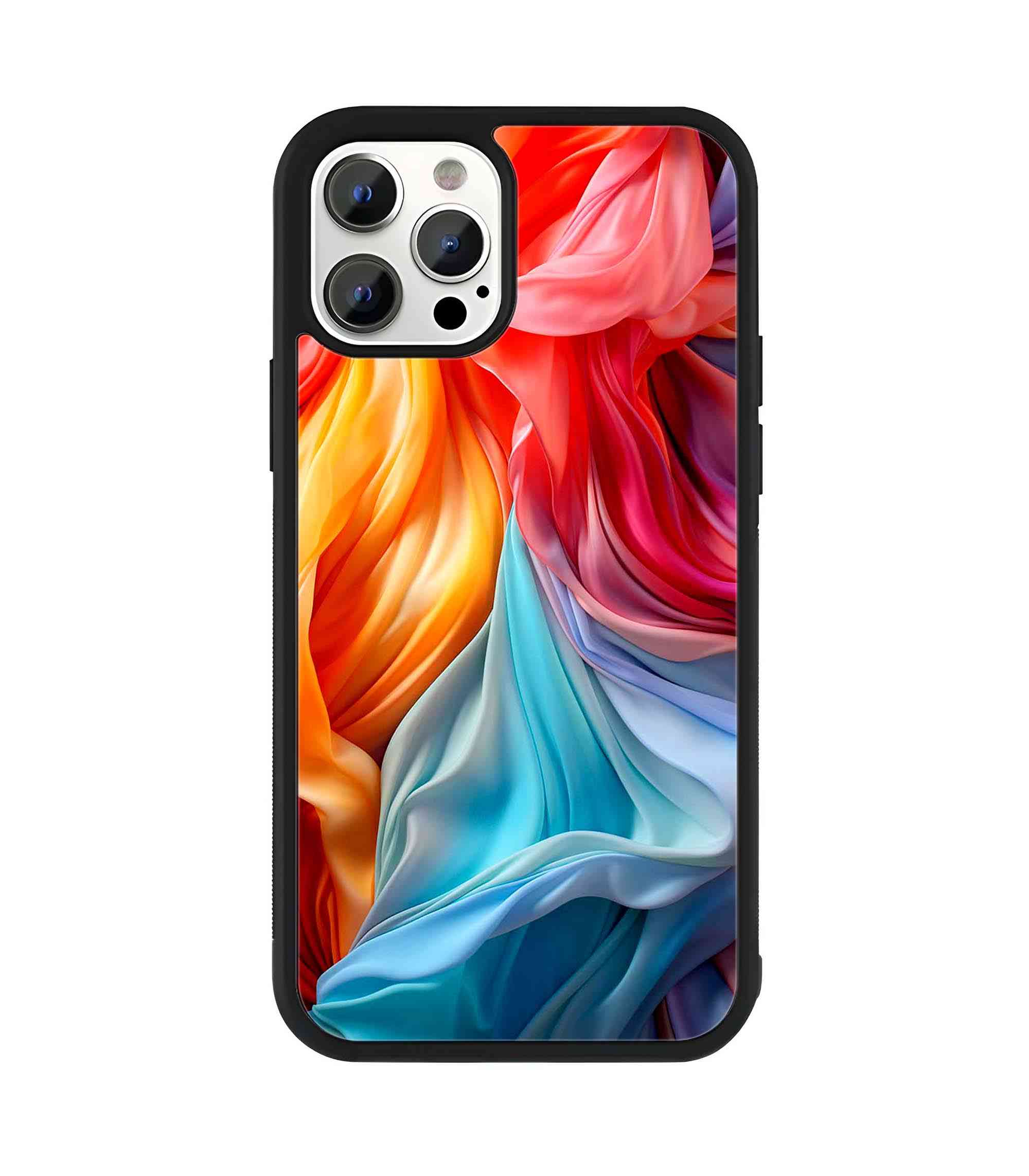 Colorful Fabric Abstract 2D Rubber Mobile Back Cover Colorful Fabric Abstract 2D Rubber Mobile Back Cover
