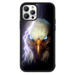 Electro Golden Eagle 2D Rubber Mobile Back Cover