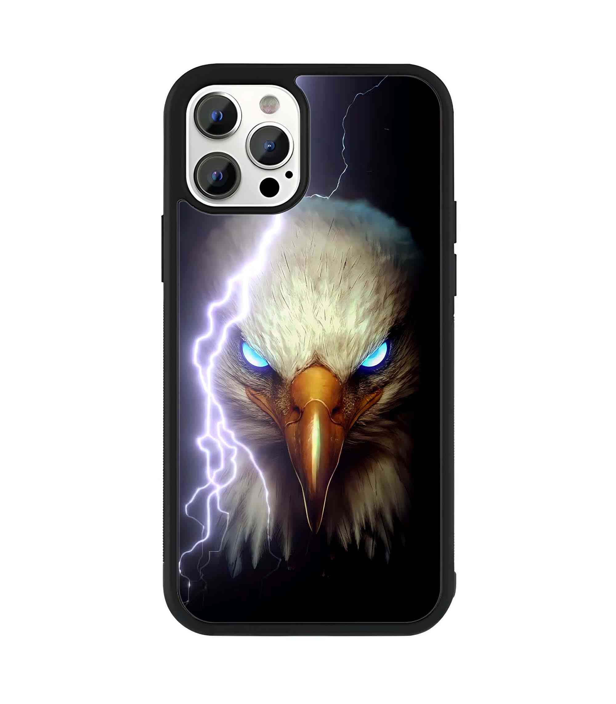 Electro Golden Eagle 2D Rubber Mobile Back Cover Electro Golden Eagle 2D Rubber Mobile Back Cover