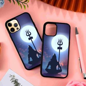 Lord Shiva Mahadev 2D Rubber Mobile Back Cover