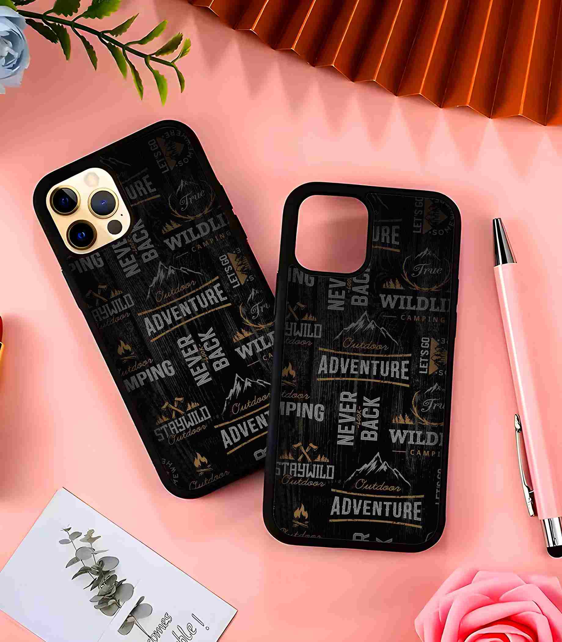 Outdoor Adventure 2D Rubber Mobile Back Cover Outdoor Adventure 2D Rubber Mobile Back Cover