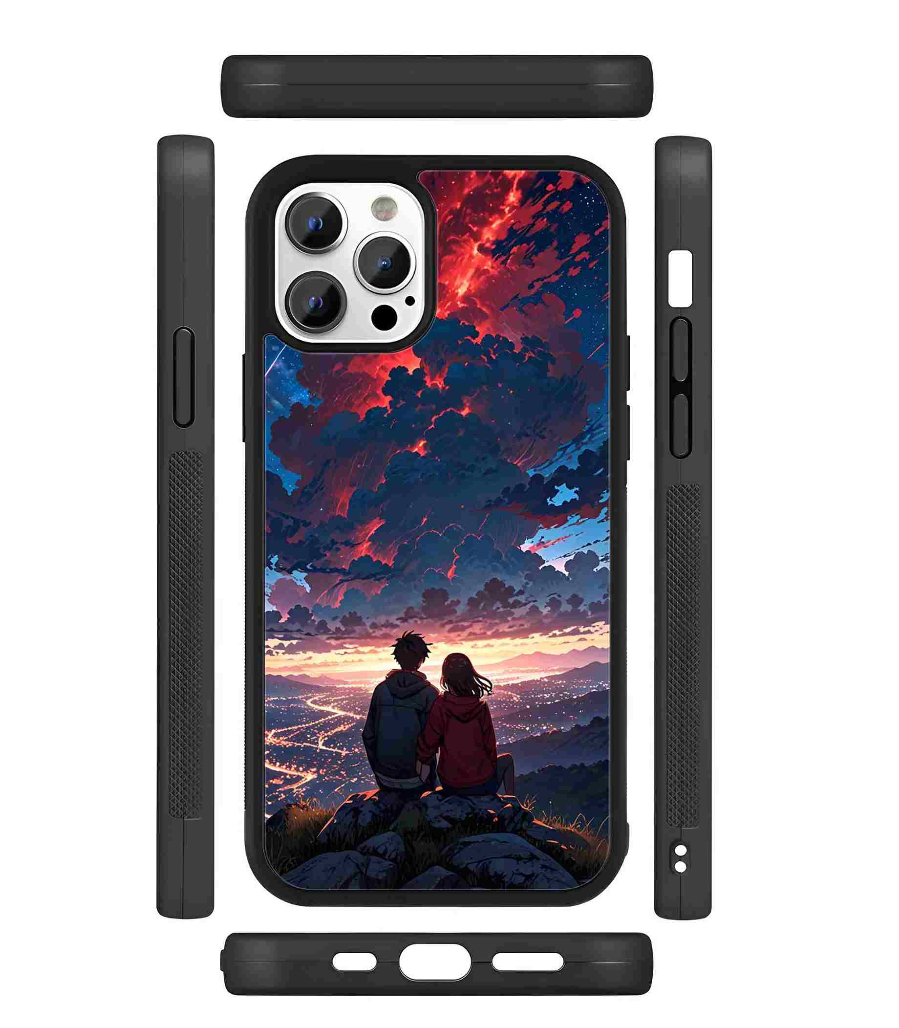 Lovers in Litsky 2D Rubber Mobile Back Cover Lovers in Litsky 2D Rubber Mobile Back Cover
