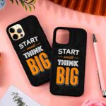 Start Small Think Big 2D Rubber Mobile Back Cover