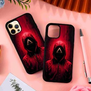 Squid Game Hoodie 2D Rubber Mobile Back Cover
