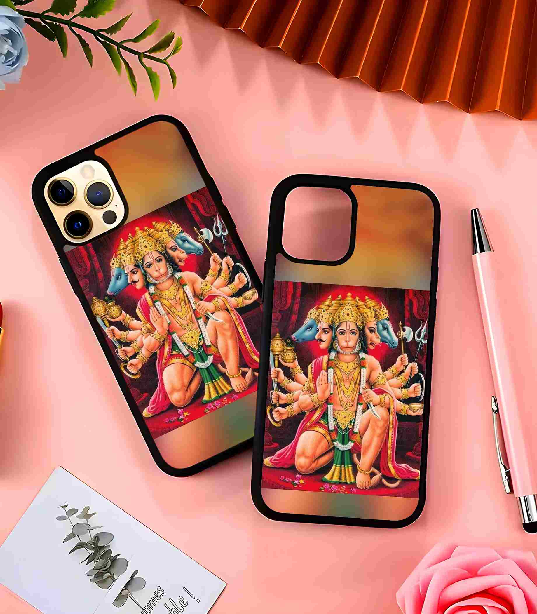 Panchmukhi Hanumanji 2D Rubber Mobile Back Cover