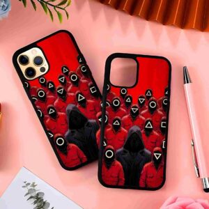 Squid Game 2D Rubber Mobile Back Cover