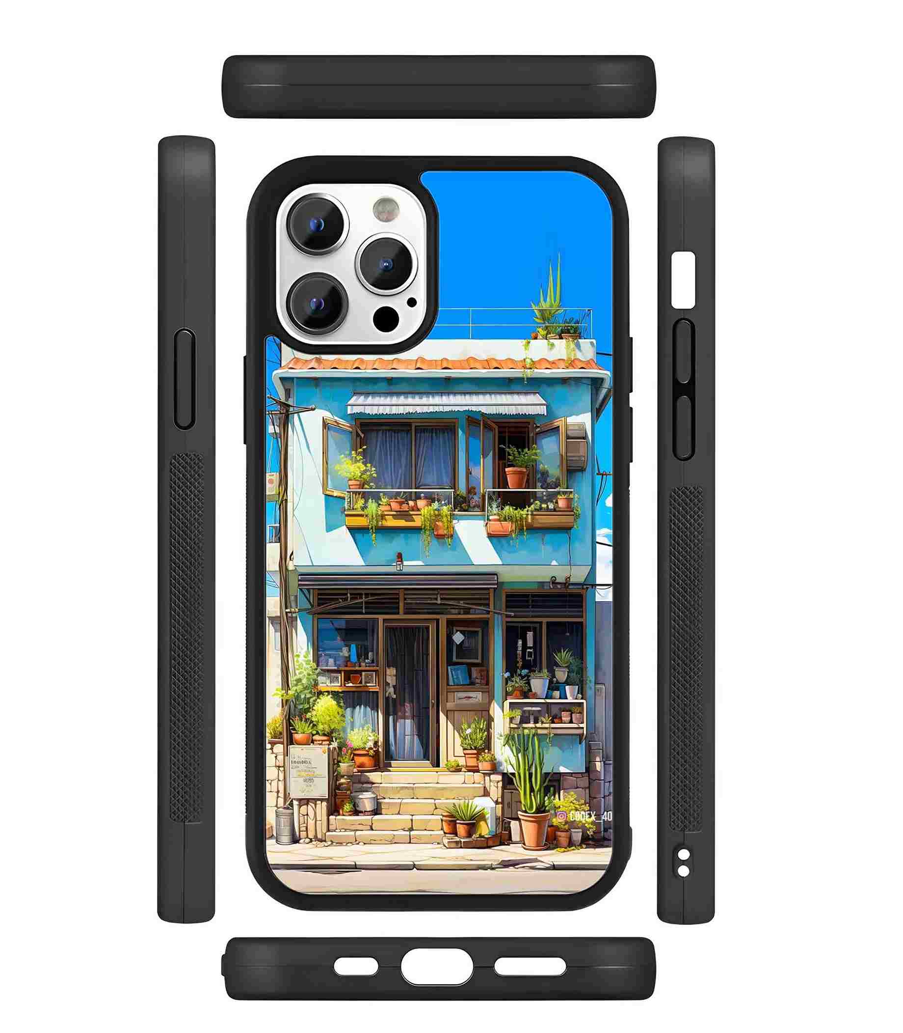 Tiny Home Shop 2D Rubber Mobile Back Cover Tiny Home Shop 2D Rubber Mobile Back Cover