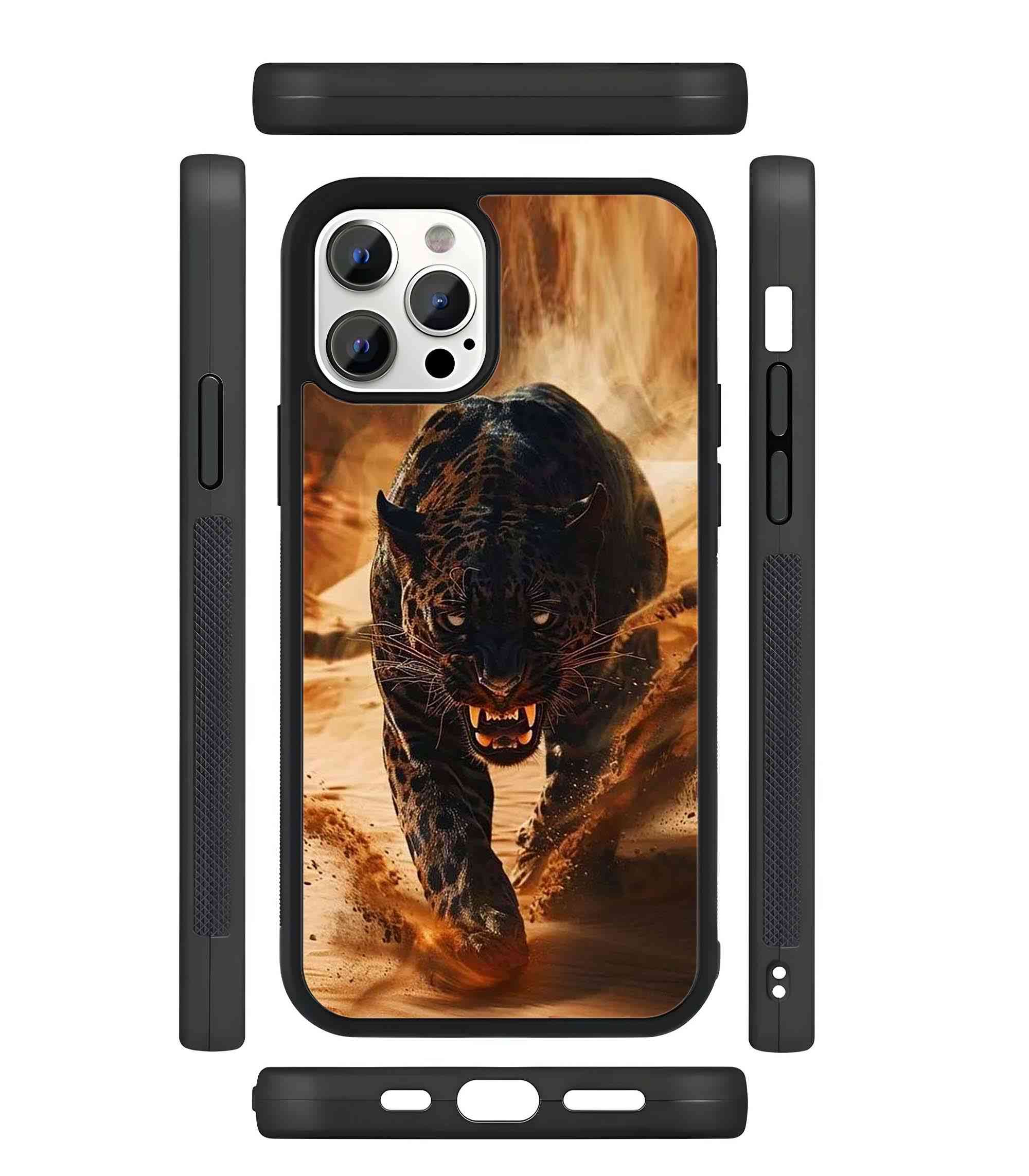Sand Beast 2D Rubber Mobile Back Cover