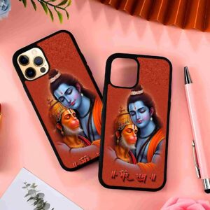 Ram and Hanuman 2D Rubber Mobile Back Cover