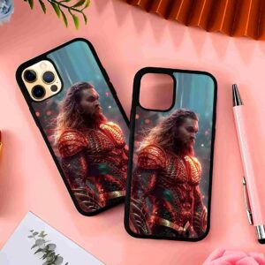 The Aquaman 2D Rubber Mobile Back Cover