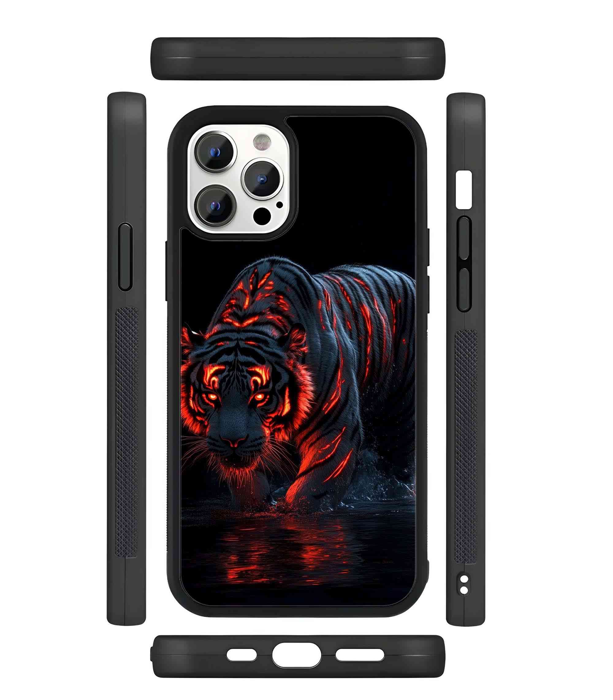 Tiger Dope 2D Rubber Mobile Back Cover Tiger Dope 2D Rubber Mobile Back Cover