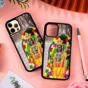 Ram Mandir Murti 2D Rubber Mobile Back Cover