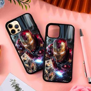 The Iron Man 2D Rubber Mobile Back Cover