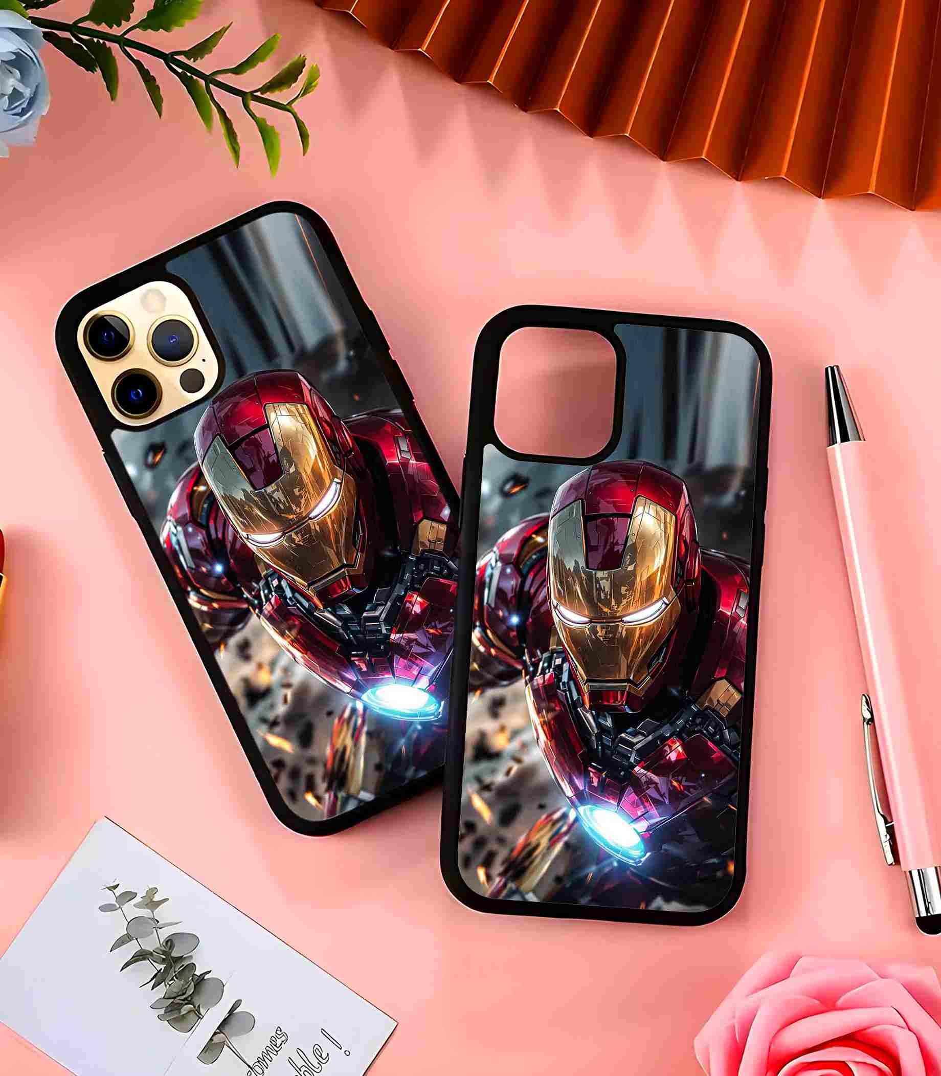 The Iron Man 2D Rubber Mobile Back Cover