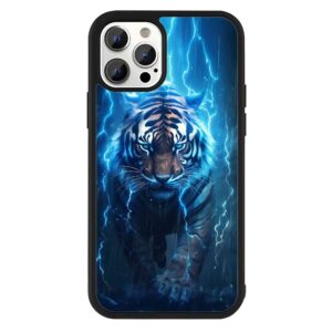 Electro Tiger 2D Rubber Mobile Back Cover