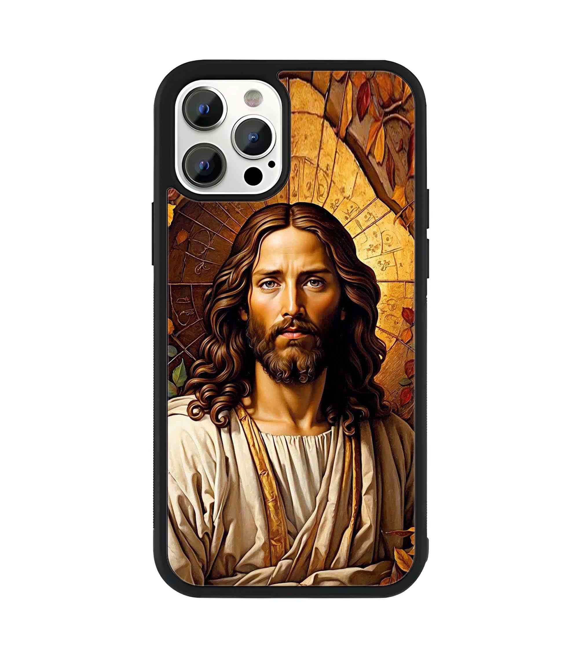 Jesus 2D Rubber Mobile Back Cover #2 Jesus 2D Rubber Mobile Back Cover #2