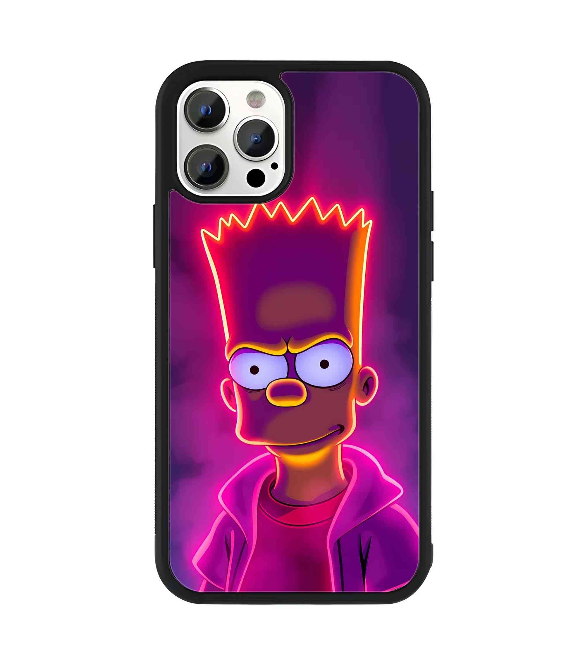 Simpson 2D Rubber Mobile Back Cover