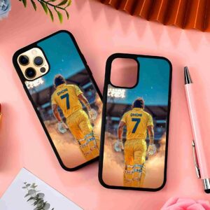 MS Dhoni 2D Rubber Mobile Back Cover