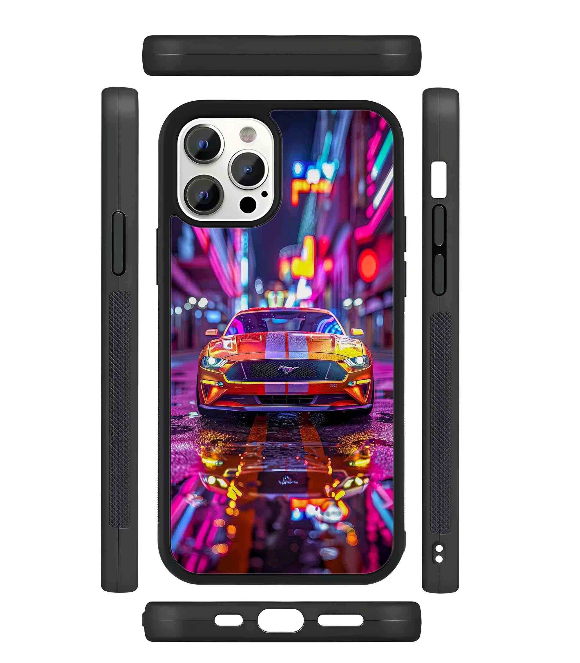 Ford Mustang 2D Rubber Mobile Back Cover