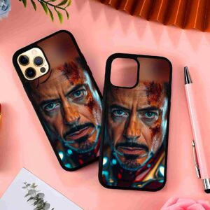 The Legend Tony Stark 2D Rubber Mobile Back Cover