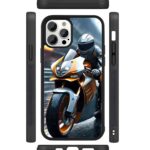 Hyper Rider 2D Rubber Mobile Back Cover