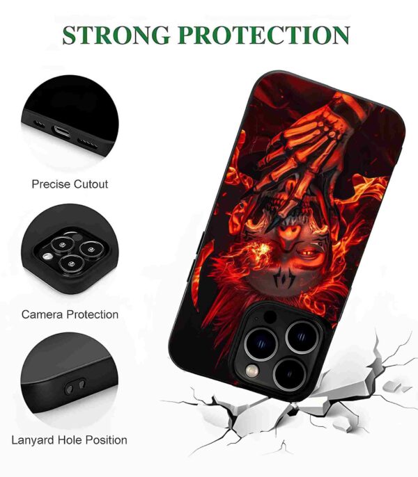 Anime Character 2D Rubber Mobile Back Cover